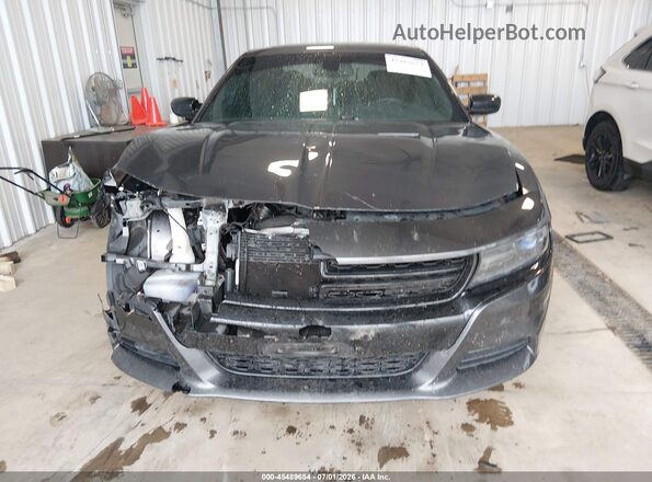 2C3CDXJG1JH115570 2018 DODGE CHARGER Gray Widok zestawu wskaźników