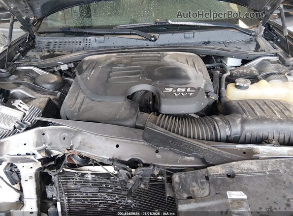 2C3CDXJG1JH115570 2018 DODGE CHARGER Gray Widok z tyłu