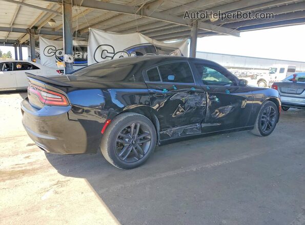 2C3CDXJG1KH718620 2019 DODGE CHARGER Black Rear right