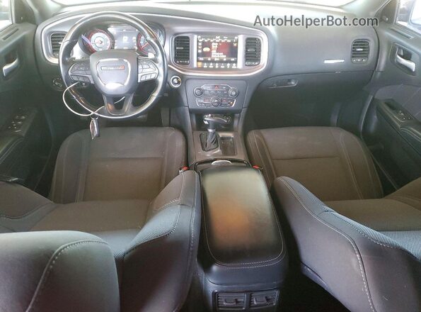 2C3CDXJG1KH718620 2019 DODGE CHARGER Black Dashboard view