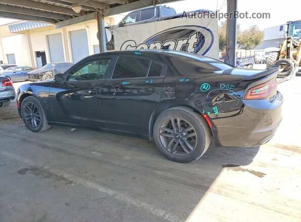 2C3CDXJG1KH718620 2019 DODGE CHARGER Black Rear left