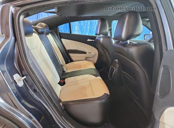 2C3CDXJG2JH115416 2018 DODGE CHARGER Черный Вид задних сидений