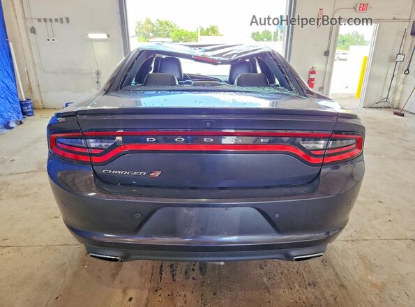2C3CDXJG2JH115416 2018 DODGE CHARGER Черный Вид сзади