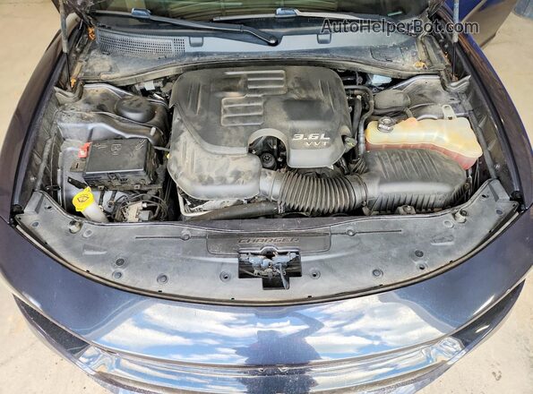 2C3CDXJG2JH115416 2018 DODGE CHARGER Черный Вид задней части салона