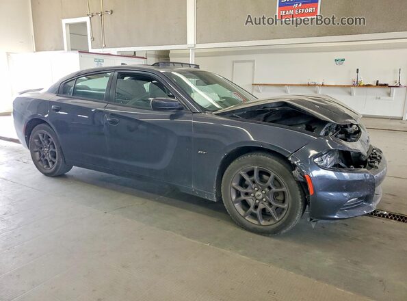 2C3CDXJG2JH237211 2018 DODGE CHARGER Charcoal Przód prawy
