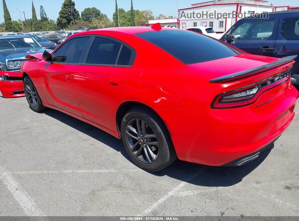 2C3CDXJG2KH706914 2019 DODGE CHARGER Оранжевый Задняя левая четверть
