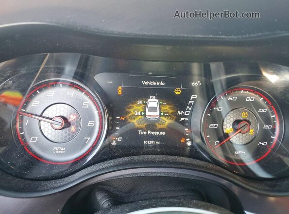 2C3CDXJG2KH743445 2019 DODGE CHARGER Gray Սարքավորումների վահանակի տեսք