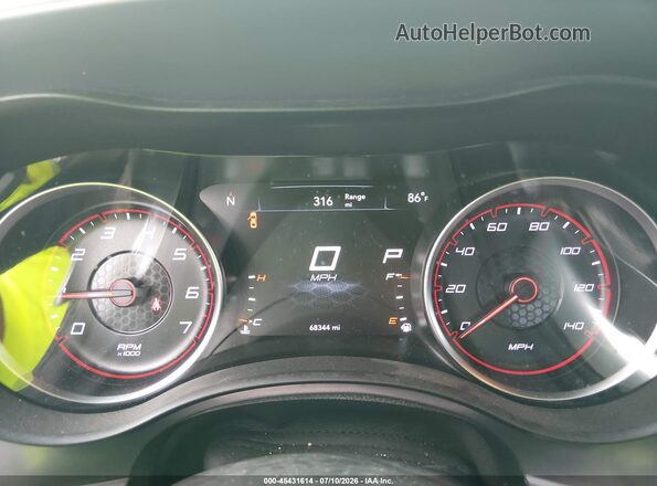 2C3CDXJG2LH221397 2020 DODGE CHARGER Черный Вид задних сидений