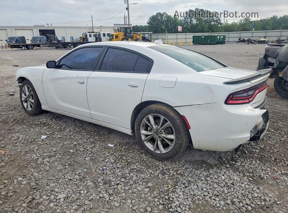 2C3CDXJG2MH683203 2021 DODGE CHARGER White Rear left