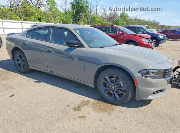 2C3CDXJG2PH627993 2023 DODGE CHARGER Серый Передняя правая четверть
