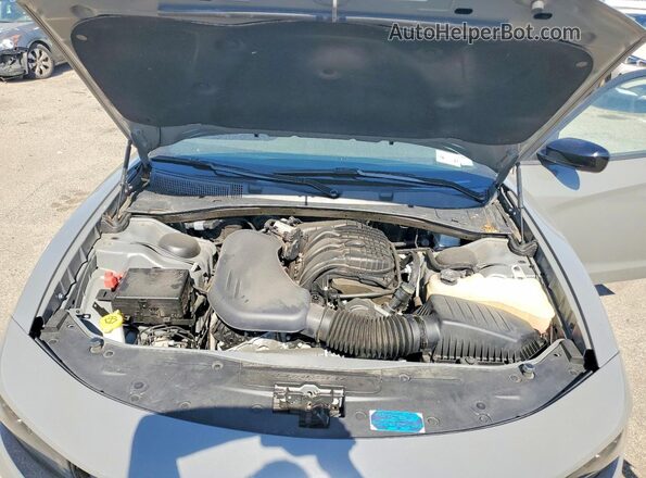 2C3CDXJG2PH627993 2023 DODGE CHARGER Серый Вид задней части салона