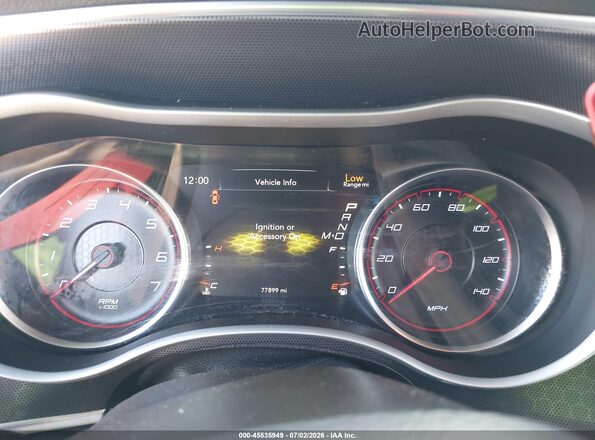 2C3CDXJG3GH127647 2016 DODGE CHARGER Black Vista de los asientos traseros