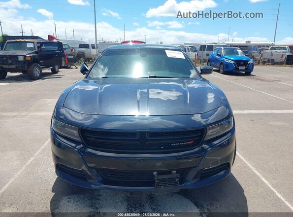 2C3CDXJG3GH127647 2016 DODGE CHARGER Black Vista frontal