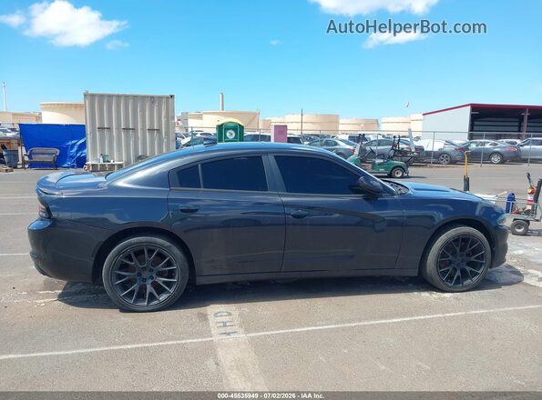 2C3CDXJG3GH127647 2016 DODGE CHARGER Black Vista interior trasera