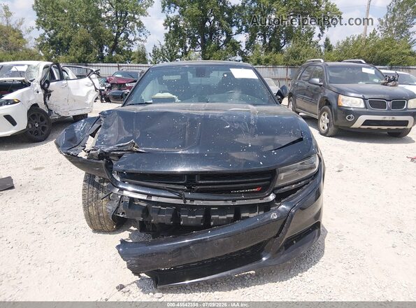 2C3CDXJG3GH141130 2016 DODGE CHARGER Black Առջևի վահանակի տեսք