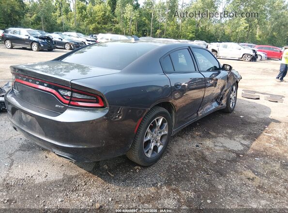 2C3CDXJG3GH273076 2016 DODGE CHARGER Gray Rear right