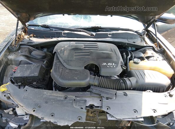 2C3CDXJG3GH273076 2016 DODGE CHARGER Gray Rear view