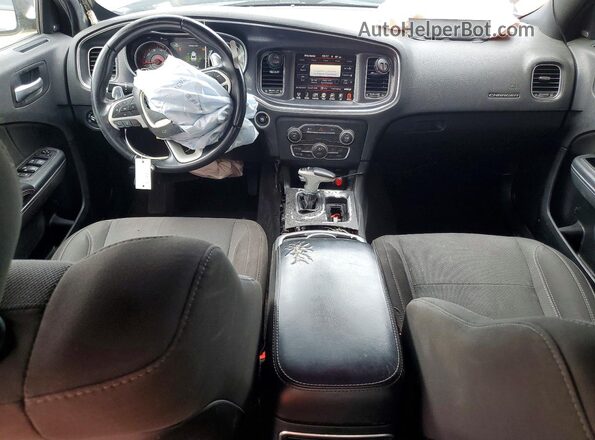 2C3CDXJG3GH286457 2016 DODGE CHARGER Gray Widok deski rozdzielczej