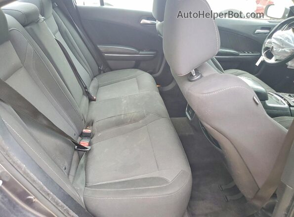 2C3CDXJG3GH286457 2016 DODGE CHARGER Gray Widok tylnych siedzeń