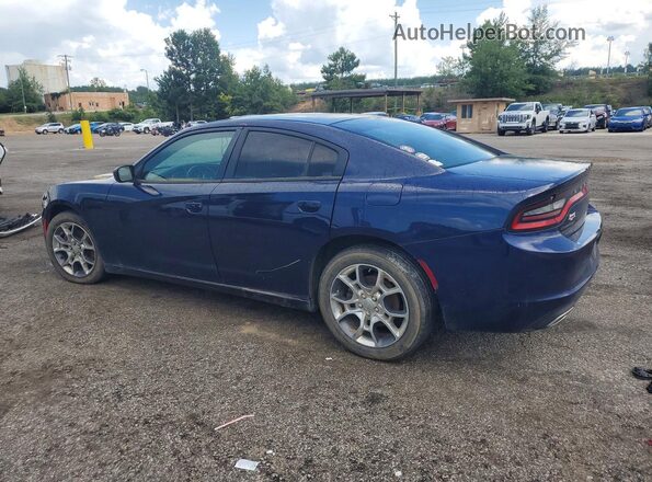 2C3CDXJG3HH531002 2017 DODGE CHARGER Blue Հետևի ձախ