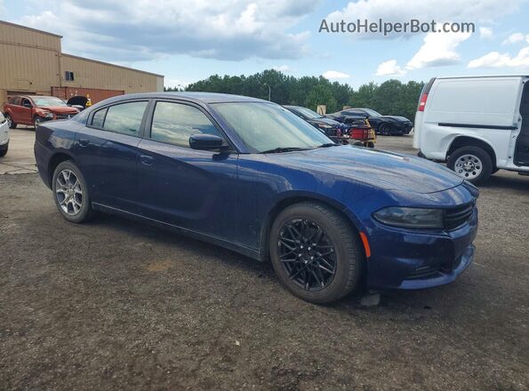 2C3CDXJG3HH531002 2017 DODGE CHARGER Blue Առջևի աջ