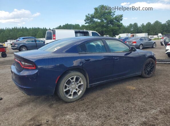 2C3CDXJG3HH531002 2017 DODGE CHARGER Blue Հետևի աջ