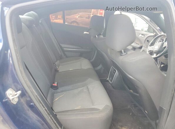 2C3CDXJG3HH531002 2017 DODGE CHARGER Blue Հետևի նստատեղերի տեսք