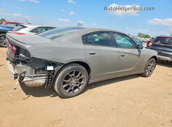 2C3CDXJG3JH159182 2018 DODGE CHARGER Gray Rear right