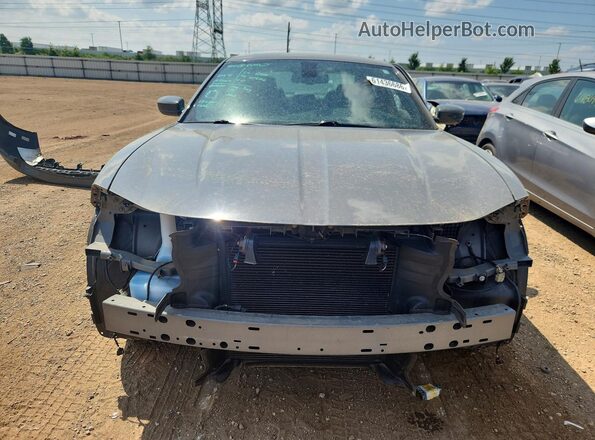 2C3CDXJG3JH159182 2018 DODGE CHARGER Gray Front view