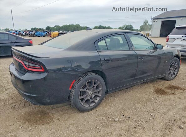 2C3CDXJG3JH263705 2018 DODGE CHARGER Black Tył prawy
