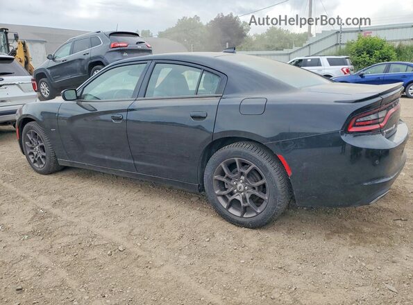 2C3CDXJG3JH263705 2018 DODGE CHARGER Black Tył lewy