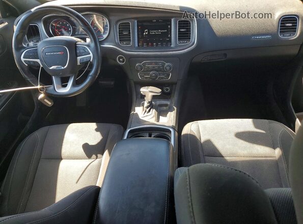 2C3CDXJG3JH292573 2018 DODGE CHARGER Blue Vista del salpicadero