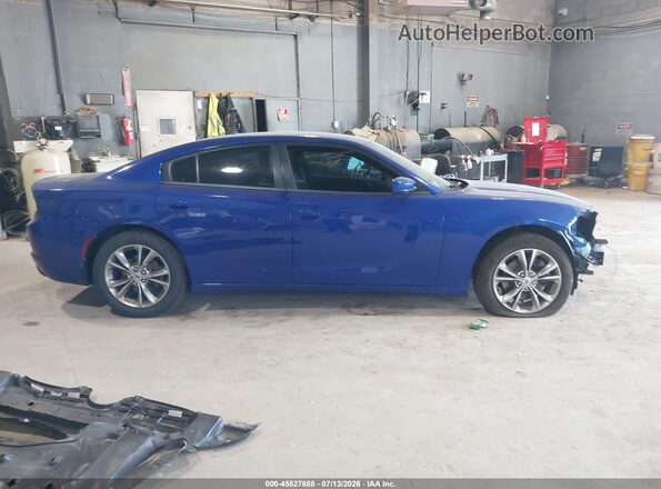 2C3CDXJG3MH553916 2021 DODGE CHARGER Синий 