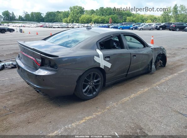 2C3CDXJG3MH588973 2021 DODGE CHARGER Gray უკანა მარჯვენა