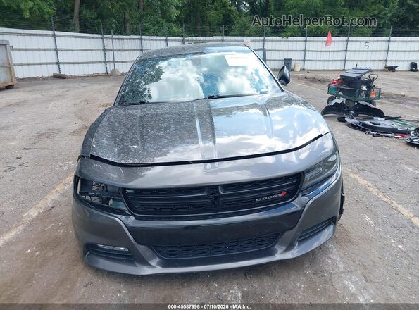 2C3CDXJG3MH588973 2021 DODGE CHARGER Gray უკანა სალონის ხედი