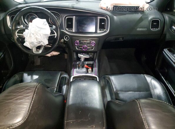 2C3CDXJG4JH207594 2018 DODGE CHARGER White წინა პანელის ხედი