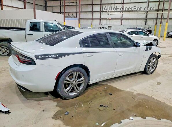 2C3CDXJG4JH207594 2018 DODGE CHARGER White უკანა მარჯვენა