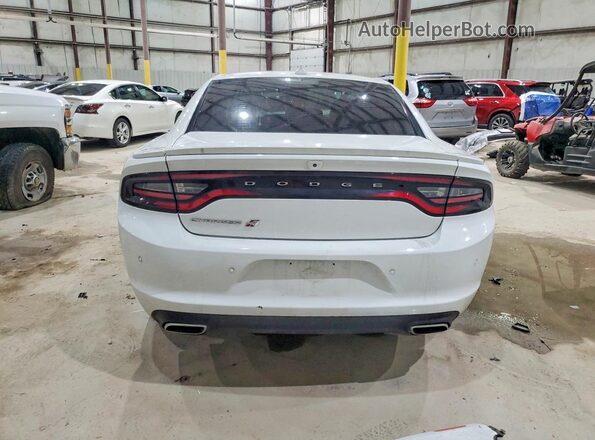 2C3CDXJG4JH207594 2018 DODGE CHARGER White უკანა ხედი