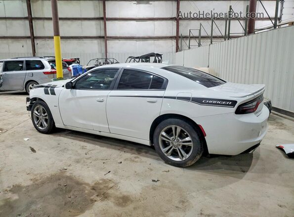 2C3CDXJG4JH207594 2018 DODGE CHARGER White უკანა მარცხენა