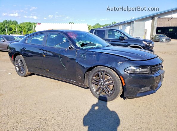 2C3CDXJG4KH710883 2019 DODGE CHARGER Black Front right