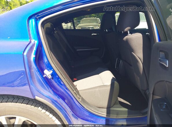 2C3CDXJG4LH220350 2020 DODGE CHARGER Blue Вид наклейки з VIN-кодом