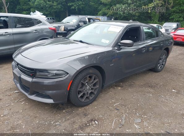 2C3CDXJG5JH144151 2018 DODGE CHARGER Gray Przód lewy