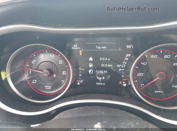 2C3CDXJG5JH144151 2018 DODGE CHARGER Gray Widok tylnych siedzeń