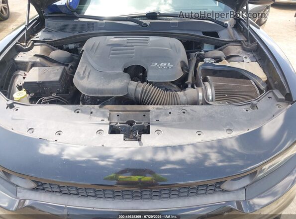 2C3CDXJG5JH174637 2018 DODGE CHARGER Black Rear view