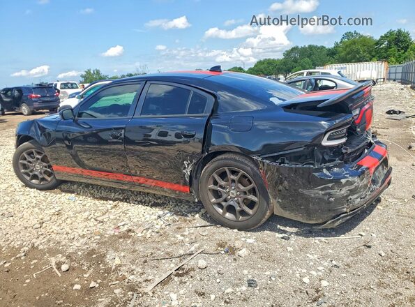 2C3CDXJG5JH190000 2018 DODGE CHARGER Black უკანა მარცხენა
