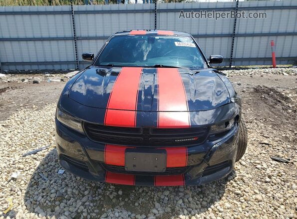 2C3CDXJG5JH190000 2018 DODGE CHARGER Black წინა ხედი