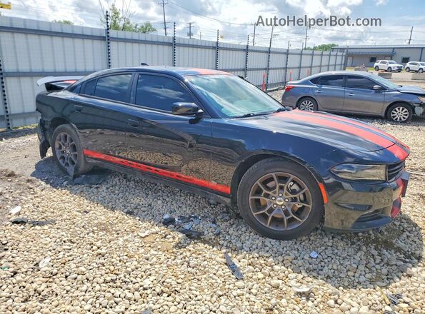 2C3CDXJG5JH190000 2018 DODGE CHARGER Black წინა მარჯვენა