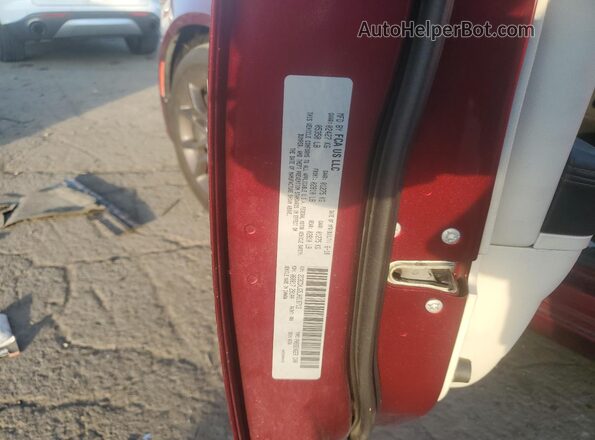 2C3CDXJG5JH316713 2018 DODGE CHARGER Burgundy Vista del compartimento del motor