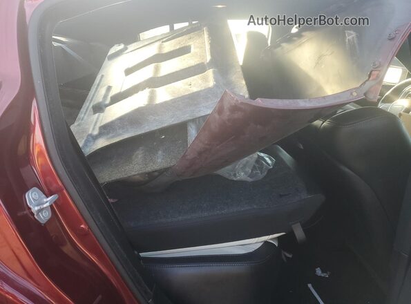 2C3CDXJG5JH316713 2018 DODGE CHARGER Burgundy Vista de los asientos traseros