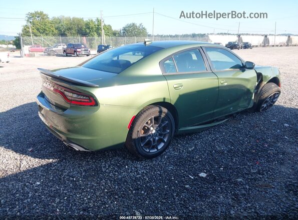 2C3CDXJG5JH330787 2018 DODGE CHARGER Green Tył prawy